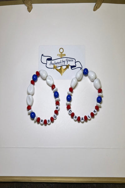 Rock Chalk Bracelets