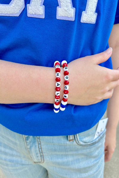 Rock Chalk Bracelets