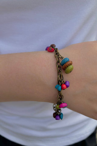 Rainbow Charm Bracelet