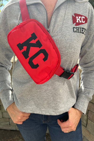 Red KC Belt Bag