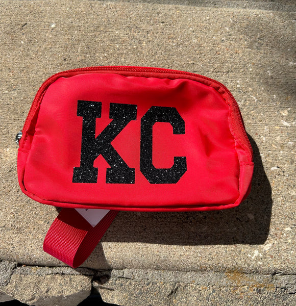 Red KC Belt Bag