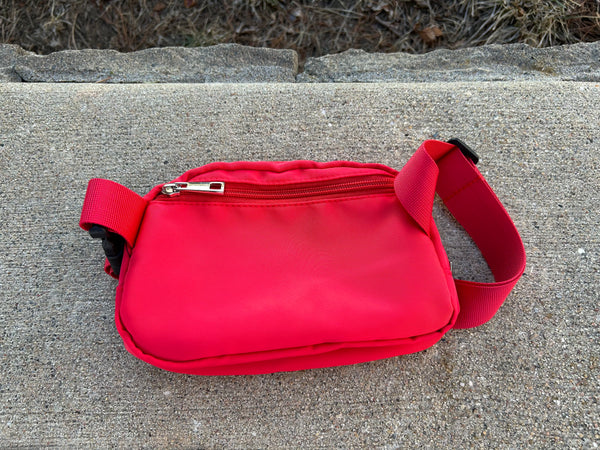 Red KC Belt Bag