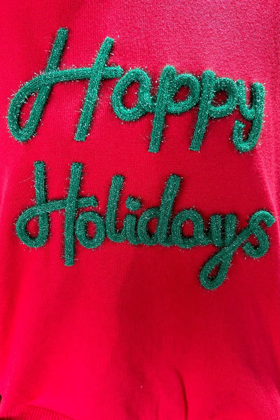 Happy Holidays Sweater