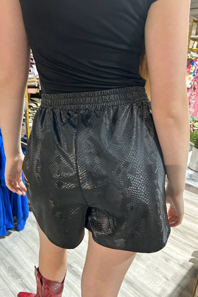 Python Shorts - Black