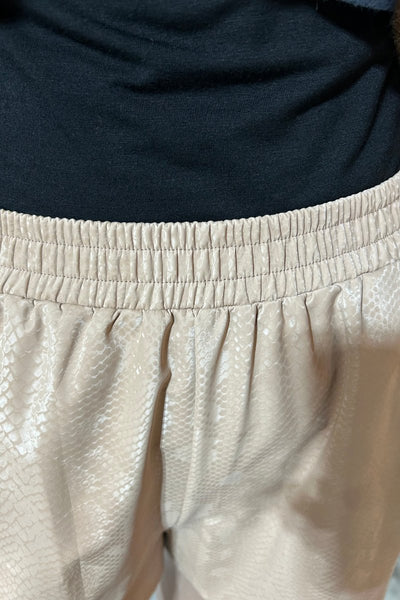 Python Shorts - Taupe