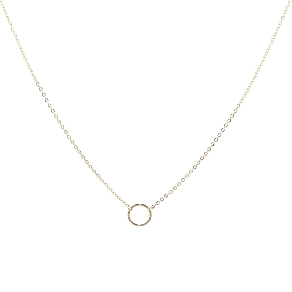 Mini Girl Necklace - Gold